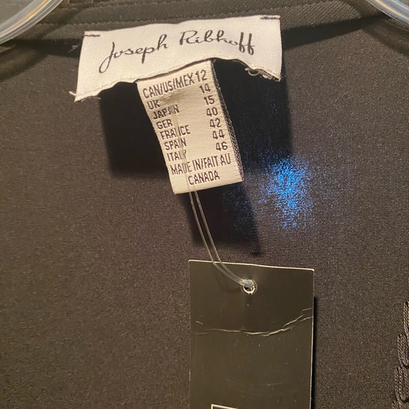 Joseph Ribkoff black bolero new with tags size 12 - Picture 4 of 5